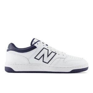 New Balance Uomo 480 in Bianca/Blu, Leather, Taglia 47.5