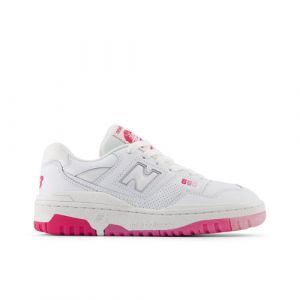 New Balance Bambino 550 in Bianca/Rosa