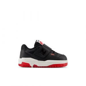 New Balance Bambino 550 HOOK & LOOP in Nero/Rossa