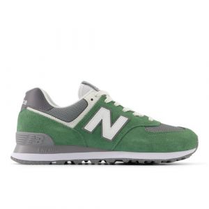 New Balance Unisex 574 in Verde/Bianca/Grigio