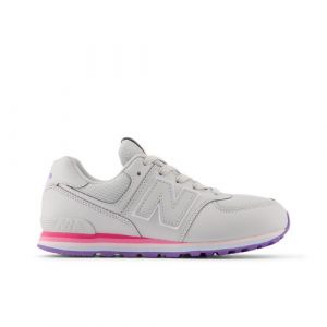 New Balance Bambino 574 in Grigio/Rosa