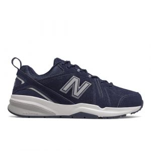 New Balance Uomo 608v5 in Blu/Grigio, Leather, Taglia 47.5