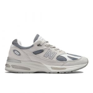 New Balance Unisex Made in UK 991v2 in Grigio/Bianca