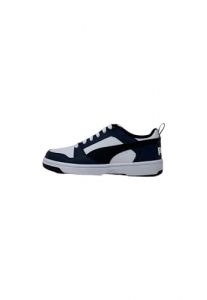 PUMA Scarpe Rebound V6 Lo JR Bambini E Ragazzi (Bianco/Blu