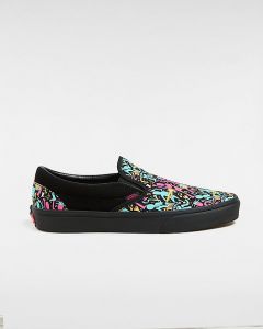 VANS Scarpe Classic Slip-on (black/multi) Unisex Nero, Taglia 47