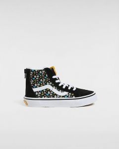 VANS Scarpe Con Zip Bambino/a Sk8-hi (4-8 Anni) (black/multi) Bambino Nero, Taglia 31