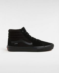 VANS Scarpe Skate Sk8-hi (black/black) Unisex Nero, Taglia 47