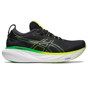 ASICS Nimbus 25 Scarpa Running da Strada per Uomo Nero Verde 46.5 EU