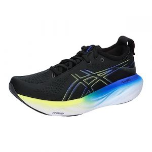 ASICS Nimbus 25 Uomo Scarpe da Running Nero Giallo