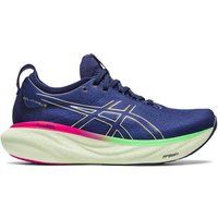  Gel Nimbus 25 Indigo Blu Argento - Scarpe Running Donna 