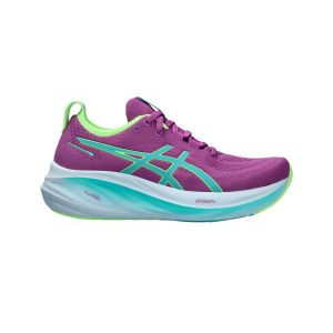 Scarpe Asics Nimbus 26 Lite Show Viola Blu SS24 da Donna