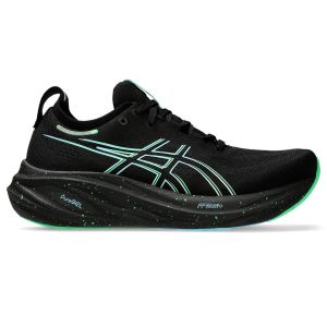 Asics scarpe running asics  gel-nimbus 26 spring summer 24 uomo black/soothing sea