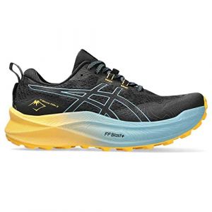 ASICS Fujitrabuco Max 2 Uomo Scarpe Running da Trail Nero Grigio