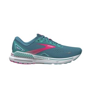 Scarpe Brooks Adrenaline GTS 23 Turchese Rosa AW24 Donna