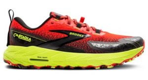 Brooks Running Cascadia 18 - uomo - rosso