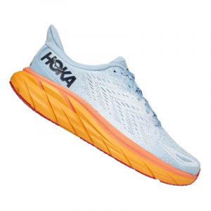 Scarpa Trail Running Hoka One One Clifton 8 (Colore: summer song-ice flow, Taglia: 42)