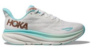 Hoka One One Clifton 9 - donna - bianco