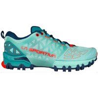  Bushido Ii Verde Rosso - Scarpe Trail Running Donna 