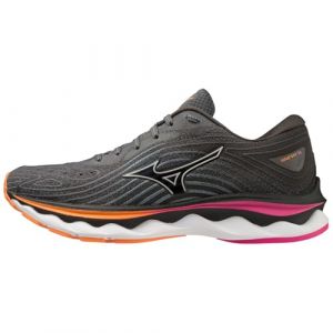 Mizuno Wave Sky 6 Scarpa Running da Strada per Donna Nero Rosa Arancione 36.5 EU