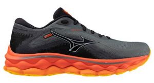 Mizuno Wave Sky 7 - uomo - grigio