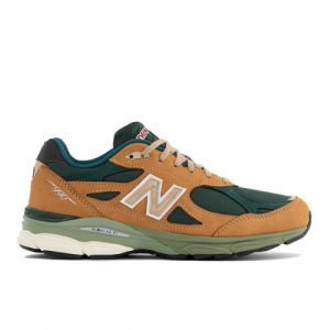 New Balance Uomo Made in USA 990v3 in Marrone/Verde