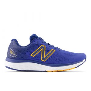 New Balance Uomo Fresh Foam 680v7 in Blu/Arancia