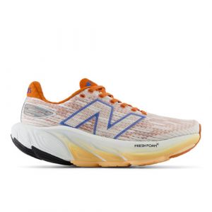 New Balance Donna Fresh Foam X Balos in Bianca/Arancia/Blu, Synthetic, Taglia 37