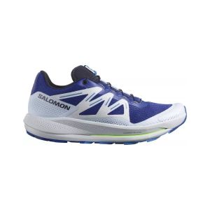 Scarpe Salomon Pulsar Trail Blu Bianco