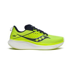 Scarpe Saucony Ride 17 Verde Bianco AW24