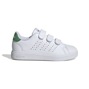 Adidas Advantage Base 2.0 Ftwwht/Ftwwht/Green da Bambini