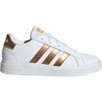  Grand Court 2.0 K Gs Bianco Oro - Sneakers Bambina 