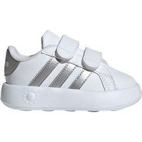  Grand Court 2.0 C F I Td Bianco Argento - Sneakers Bambina 