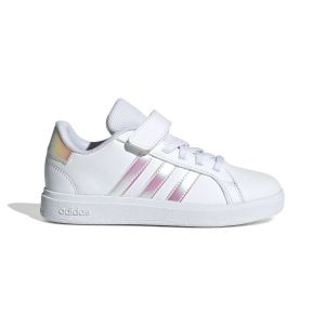 Adidas Grand Court 2.0 Ftwwht/Irides/Ftwwht da Bambina