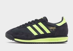 adidas Originals SL 72 RS Shoes, Core Black / Solar Yellow / Gold Metallic