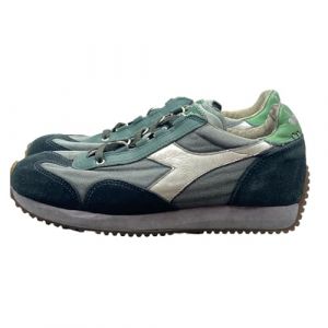 Diadora Scarpe Heritage Equipe H Dirty Stone Wash Evo Sneaker Unisex Slate Gray Verde (42.5)