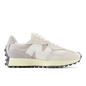 New Balance Unisex 327 in Bianca/Grigio