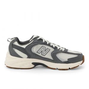 New Balance Unisex 530 in Grigio/Beige/Bianca, Synthetic, Taglia 43