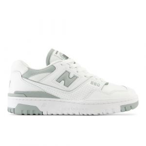 New Balance Donna 550 in Bianca/Verde