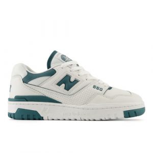 New Balance Donna 550 in Grigio/Verde