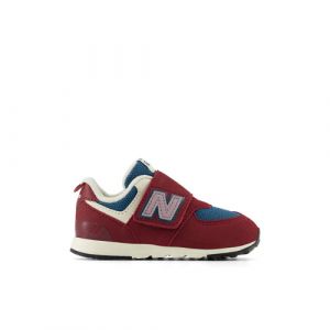 New Balance Bambino 574 NEW-B HOOK & LOOP in Rossa/Blu