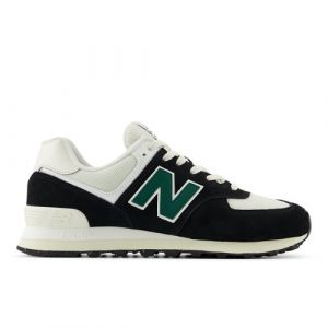 New Balance Unisex 574 in Nero/Bianca/Verde