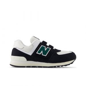 New Balance Bambino 574 HOOK & LOOP in Nero/Verde