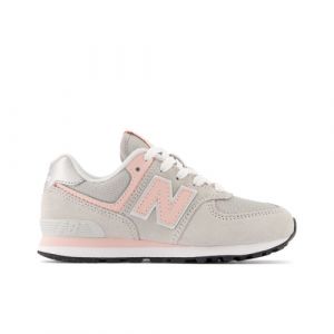 New Balance Bambino 574 Core in Grigio/Rosa