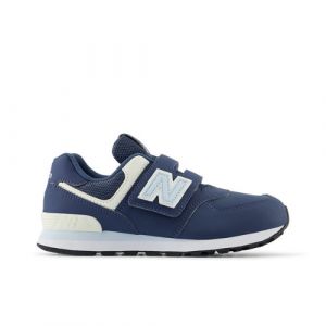 New Balance Bambino 574 HOOK & LOOP in Blu