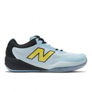 New Balance Donna FuelCell 996v6 in Blu/Nero/Giallo, Synthetic, Taglia 39