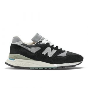 New Balance Unisex Made in USA 998 in Nero/Grigio