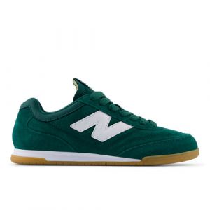 New Balance Unisex RC42 in Verde/Bianca, Suede/Mesh, Taglia 42.5