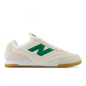 New Balance Unisex RC42 in Bianca/Verde, Suede/Mesh, Taglia 46.5