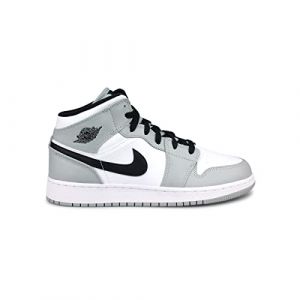 Nike Air Jordan 1 Mid Light Smoke Grey Gris - 38 1/2