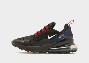 Nike Air Max 270 Junior, Black/Midnight Navy/University Red/White